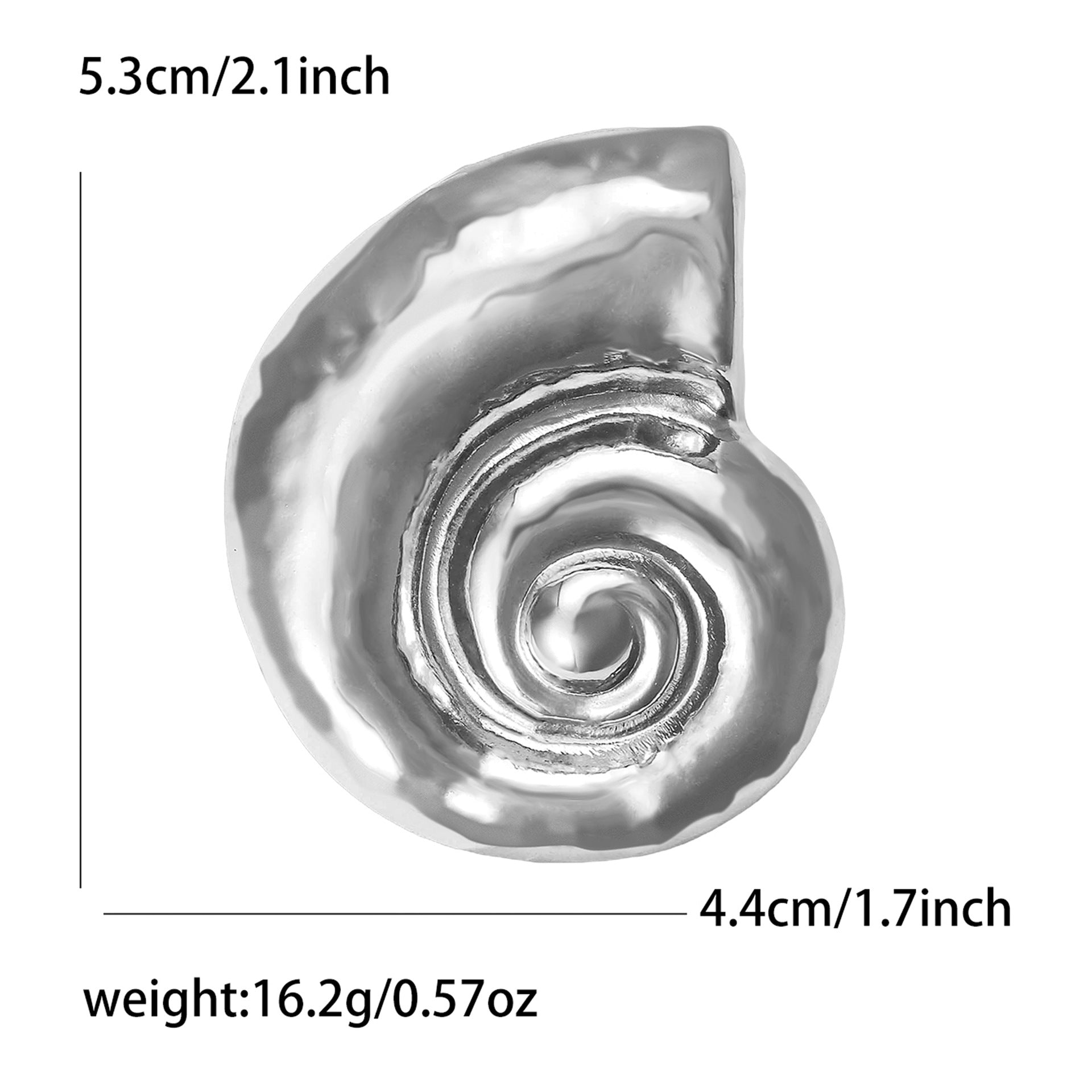 Wholesale Snail Shell Brooch Pin Alloy Women S Fashion Jewelry Accessory Chic Gift Boutique Resale