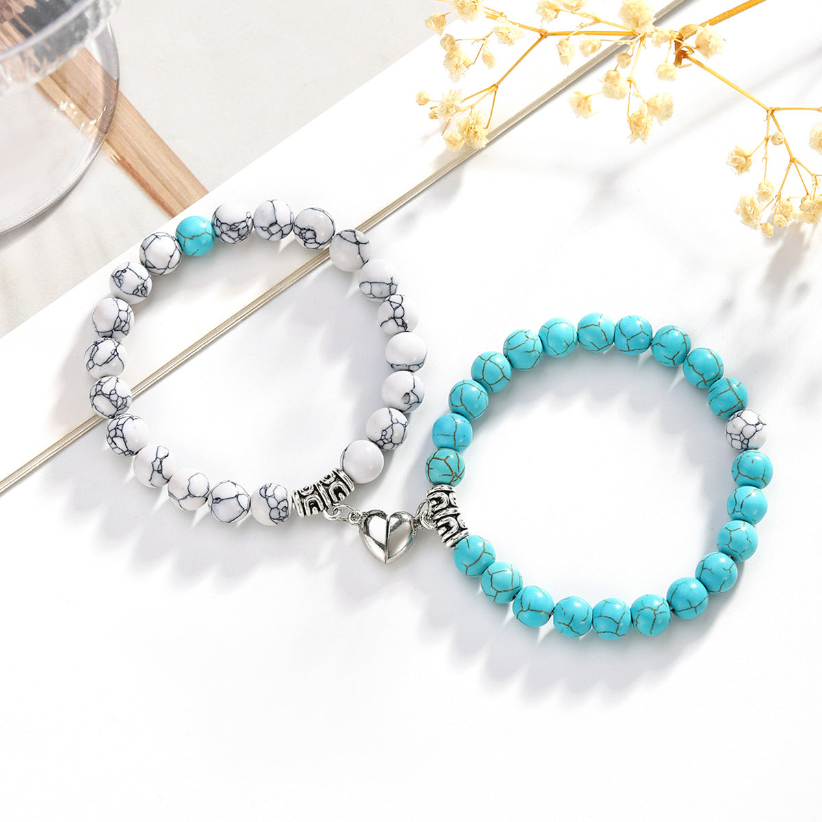Wholesale Natural Turquoise Beaded Bracelet