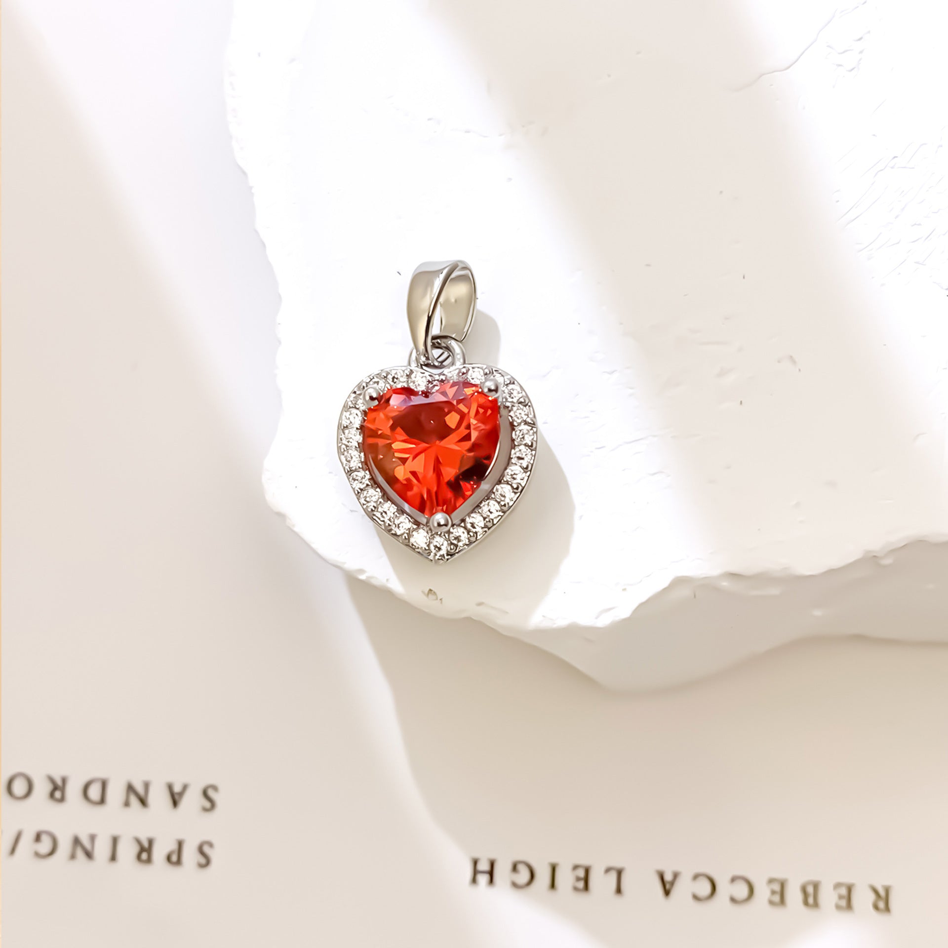 Wholesale Pendant  Colorful Love Pendant Fashion Jewelry