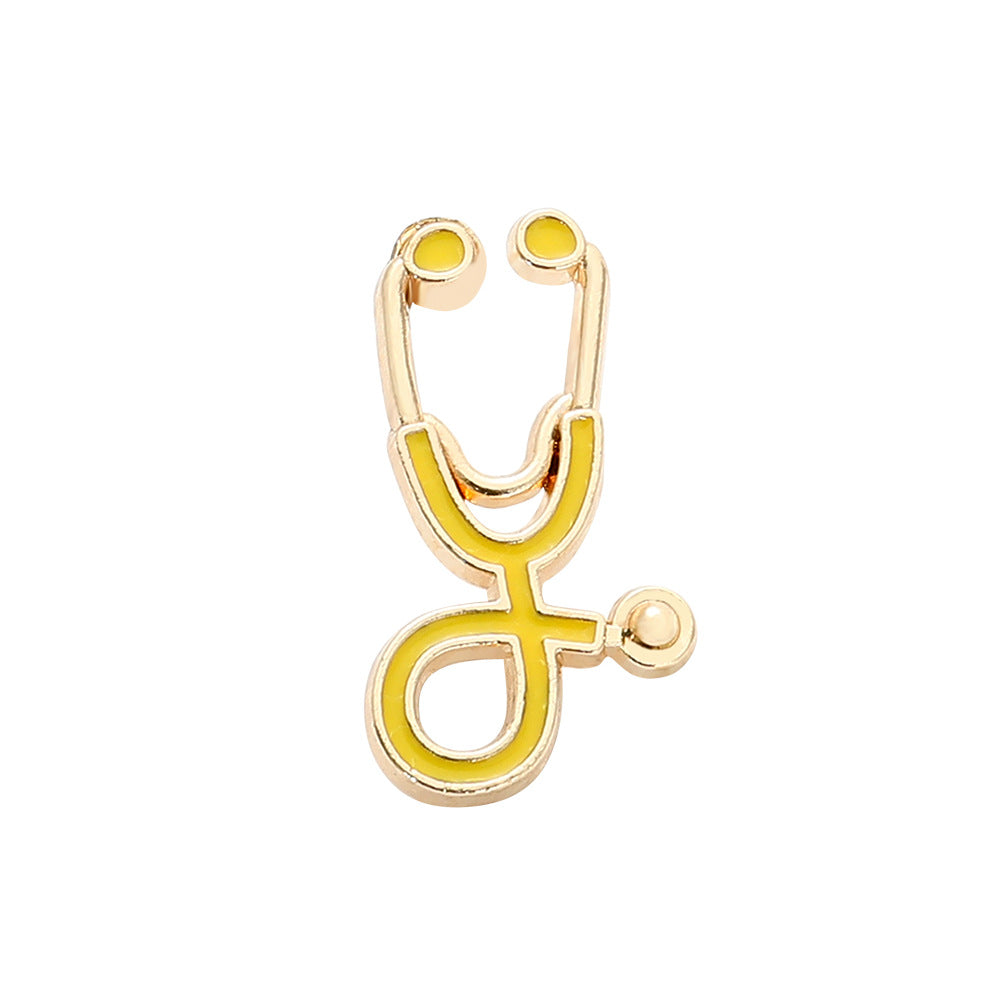 Wholesale10pcs  Stethoscope Brooch