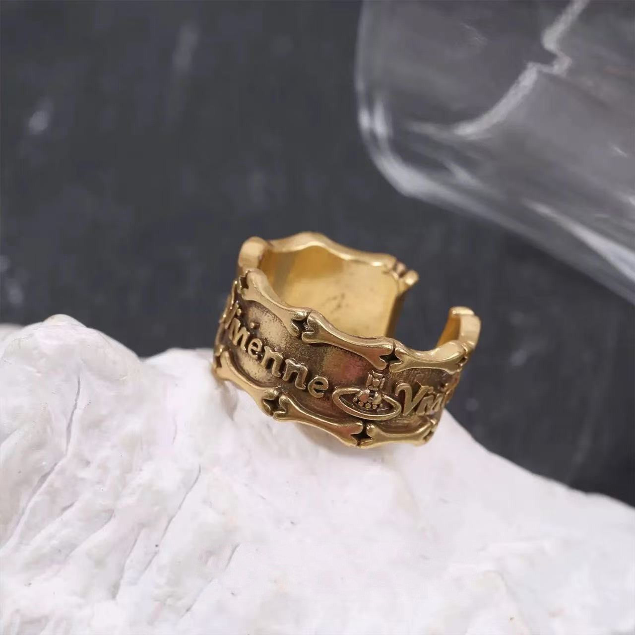 Wholesale Trendy Flower Ring Enamel Alloy Electroplated Fashion Jewelry Accessory for Boutique Resale