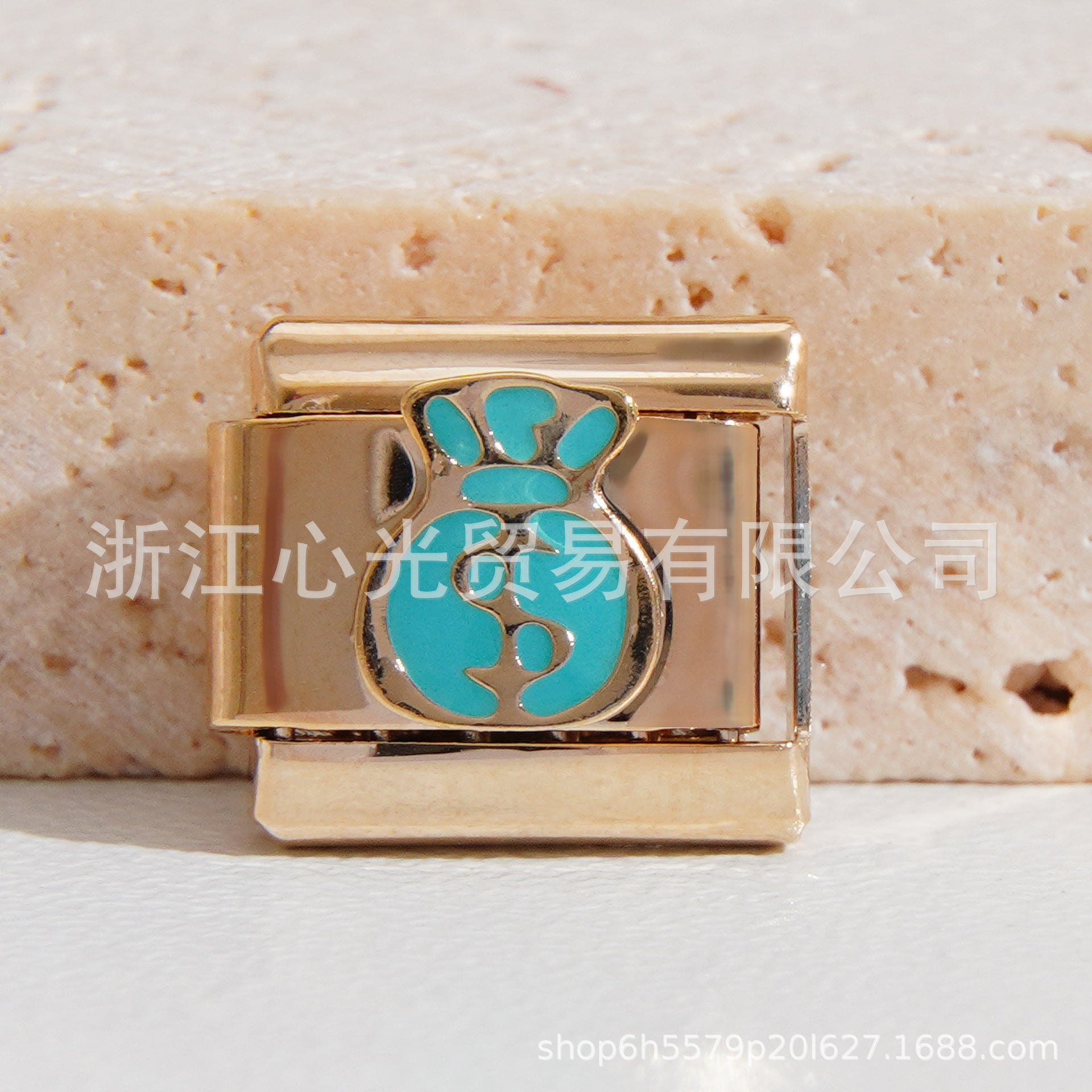 Wholesale Italian Charm Bracelet 9mm DIY Splicing  Stainless Steel Composable Bracelet