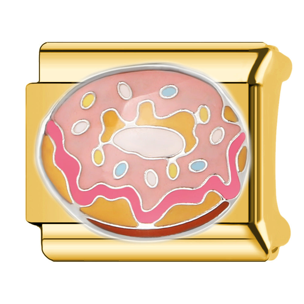 Wholesale  Italian Charm Bracelet 9mm DIY featuring frog Creative Stainless Steel Composable Bracelet