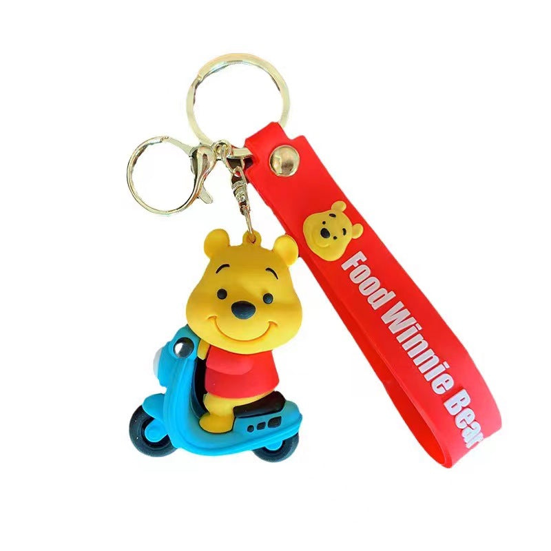 Wholesale Cartoon Cute Silicone Keychain ACCVIP-KC-Qichu004