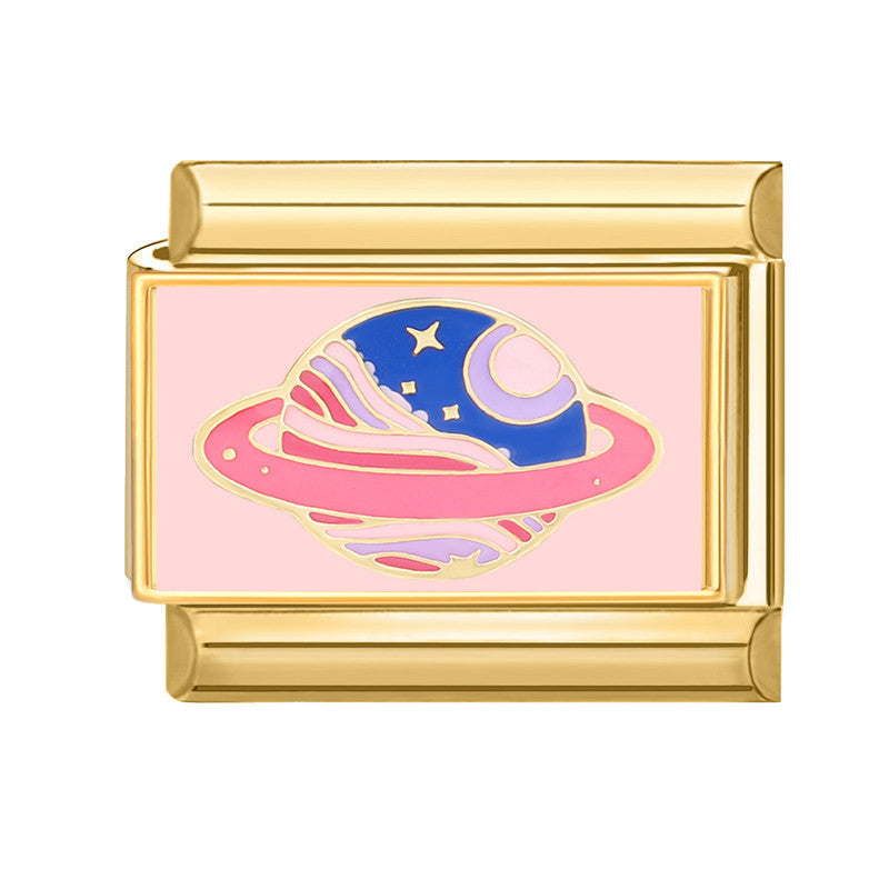 Wholesale Italian Charm Bracelet 9mm DIY Splicing Cute Creative Stainless Steel Composable Bracelet