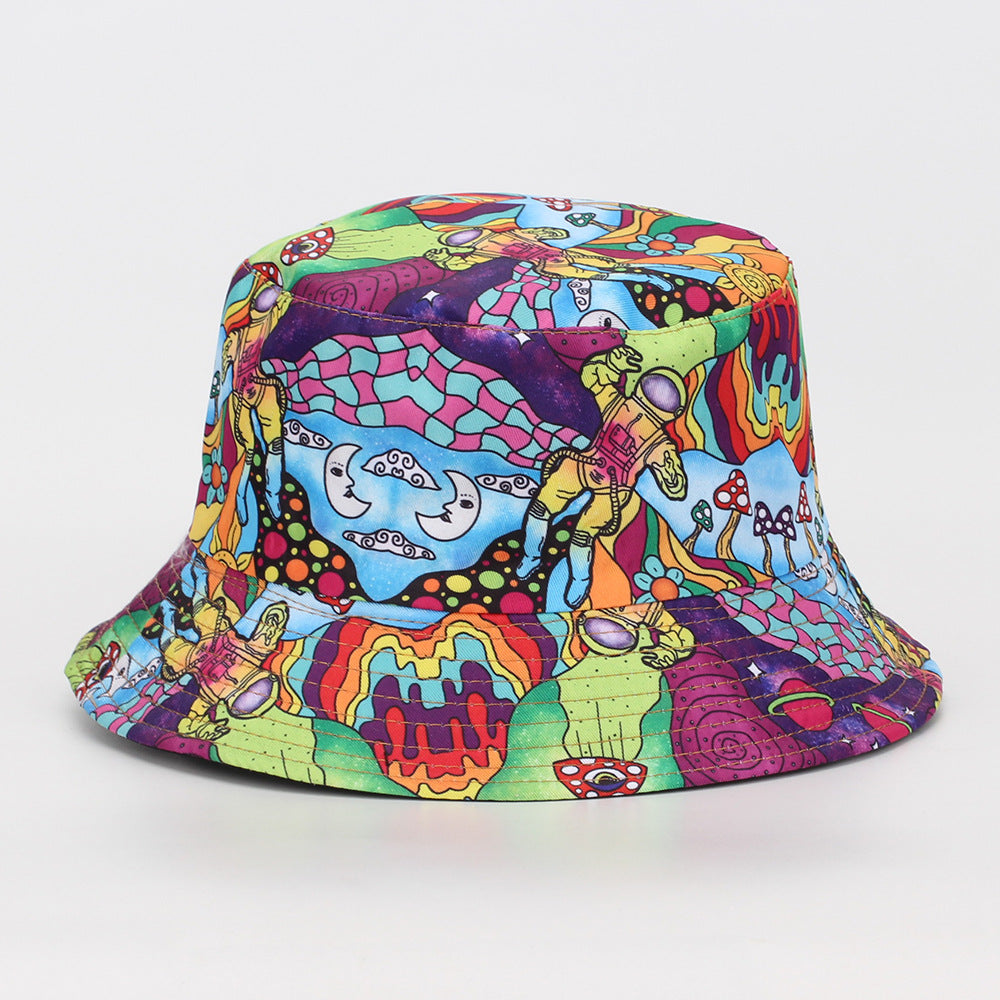 Wholesale Leopard Print Men's and Women's Fisherman Hat Bucket Hat