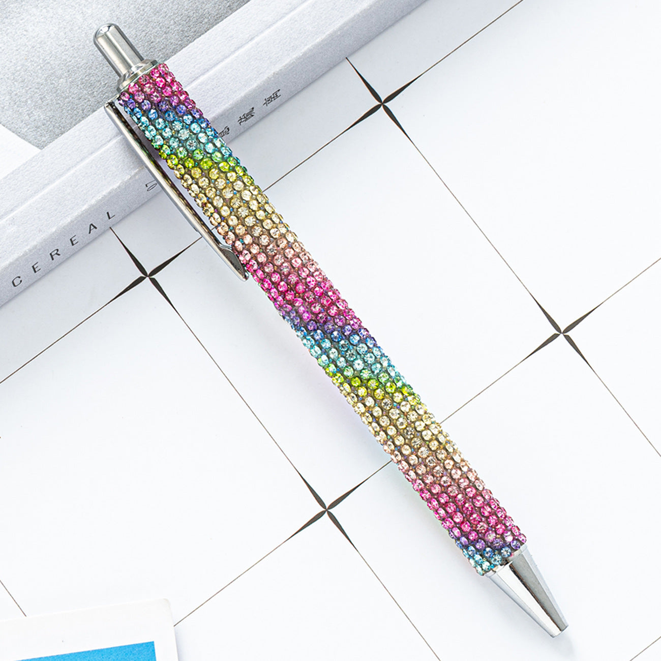 Wholesale Press Jump Pen Rhinestone Foreskin Press Pen ACC-PN-HuaHao016