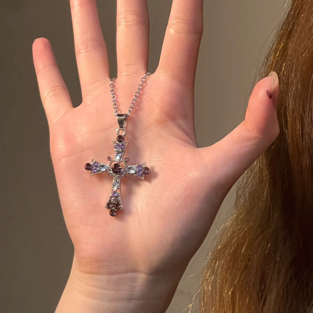 Wholesale Heavy Diamond Gothic Necklace