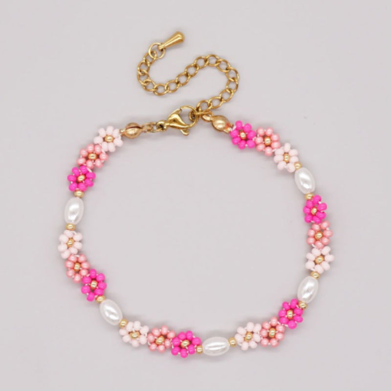 Bracelet en gros en cristal bracelet à la main