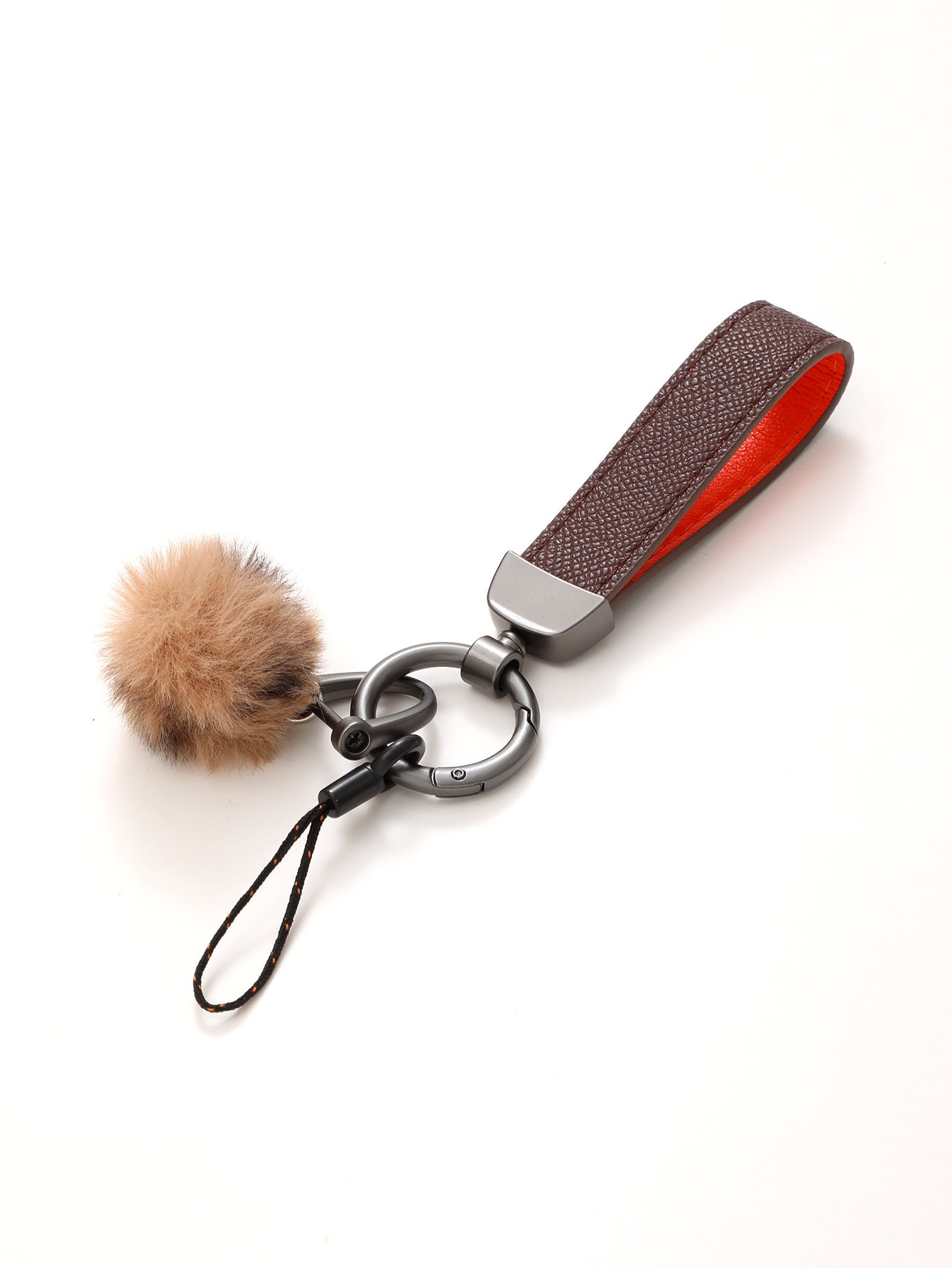 Wholesale Leather Plush Accessories Detachable Keychains ACC-KC-YiTian002