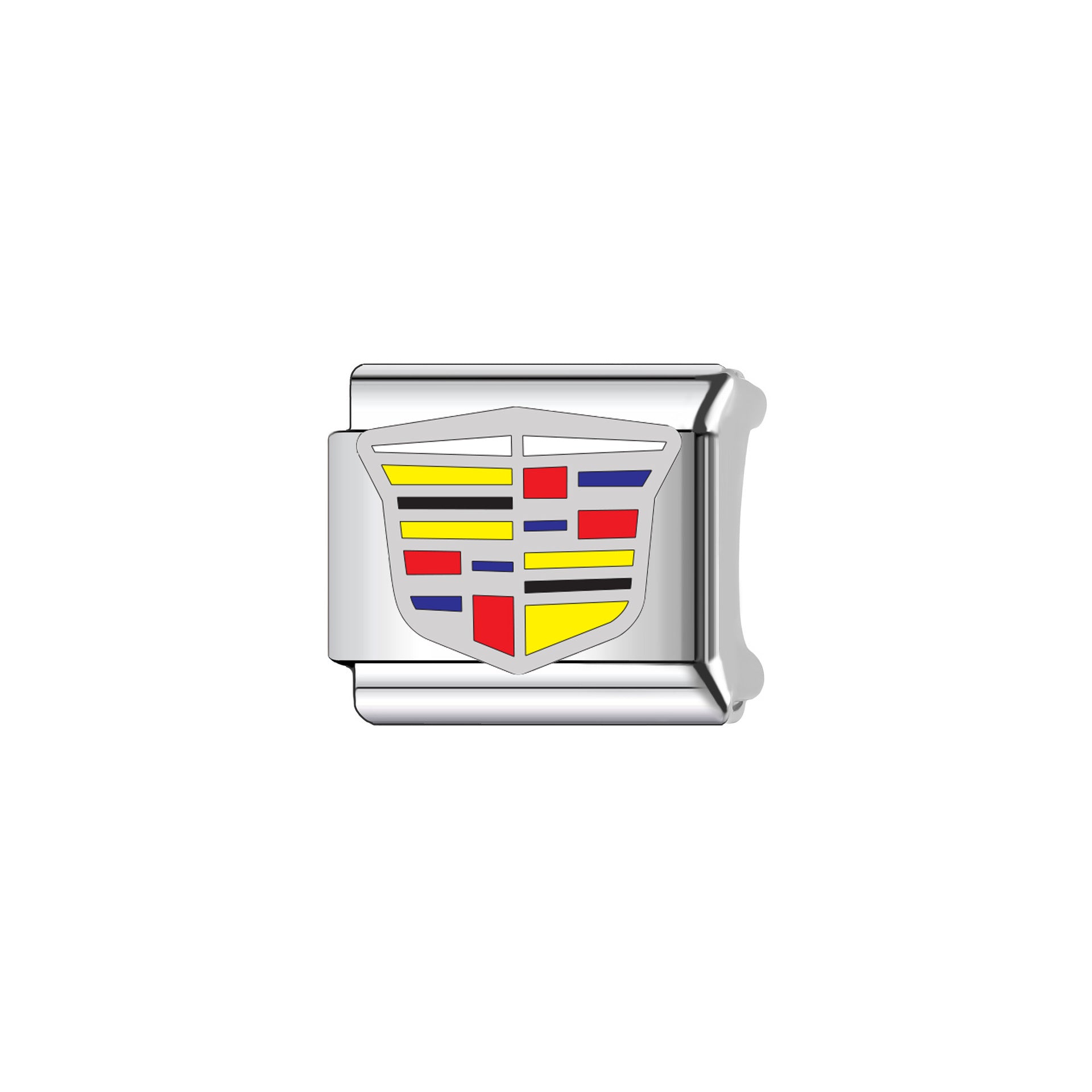 Wholesale Italian Charm Bracelet 9mm DIY Splicing Car Logo Series Stainless Steel Composable Bracelet