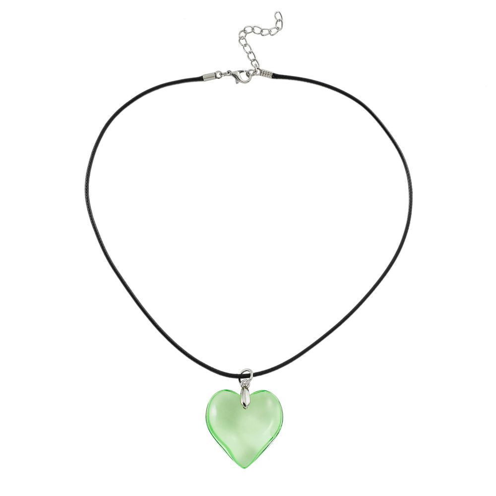 Wholesale double layer simple bow love necklace