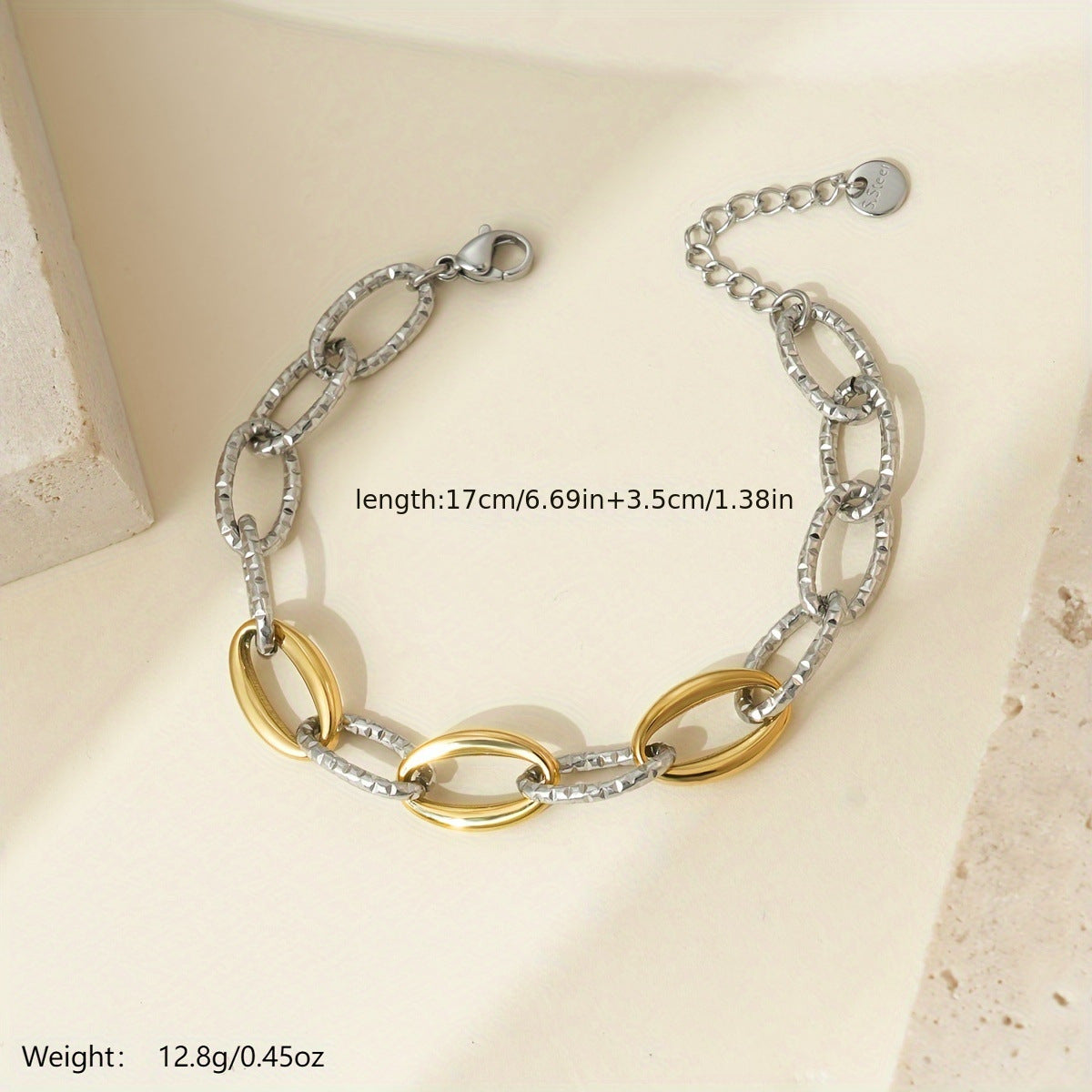 Wholesale Stainless steel heart bracelet