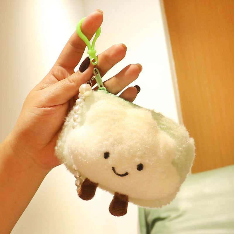 Wholesale Baiyun Plush Coin Purse Keychain Keychain Wallet ACC-KC-HuoFan007