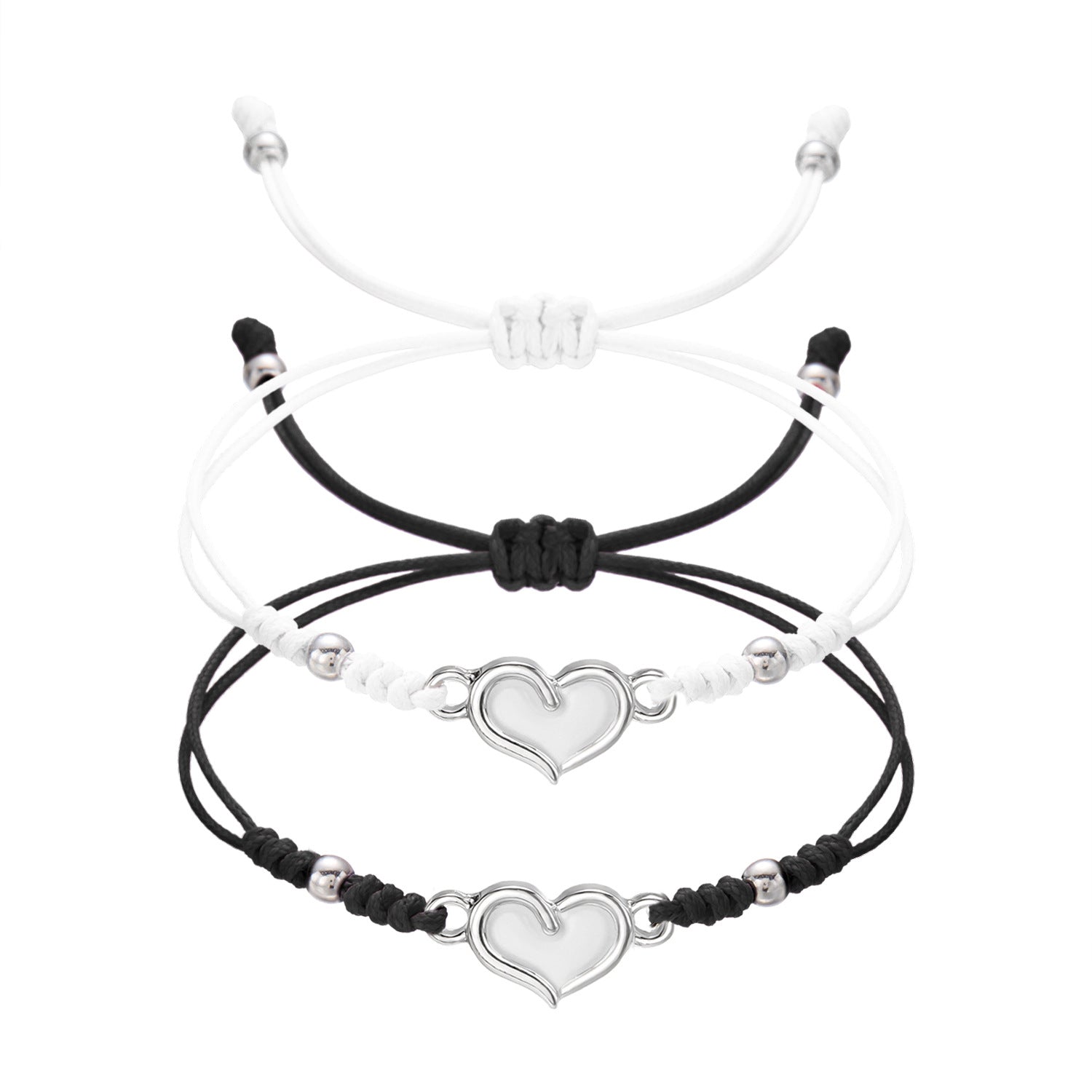 Wholesale Luminous Heart-shaped Love Couple Bracelet