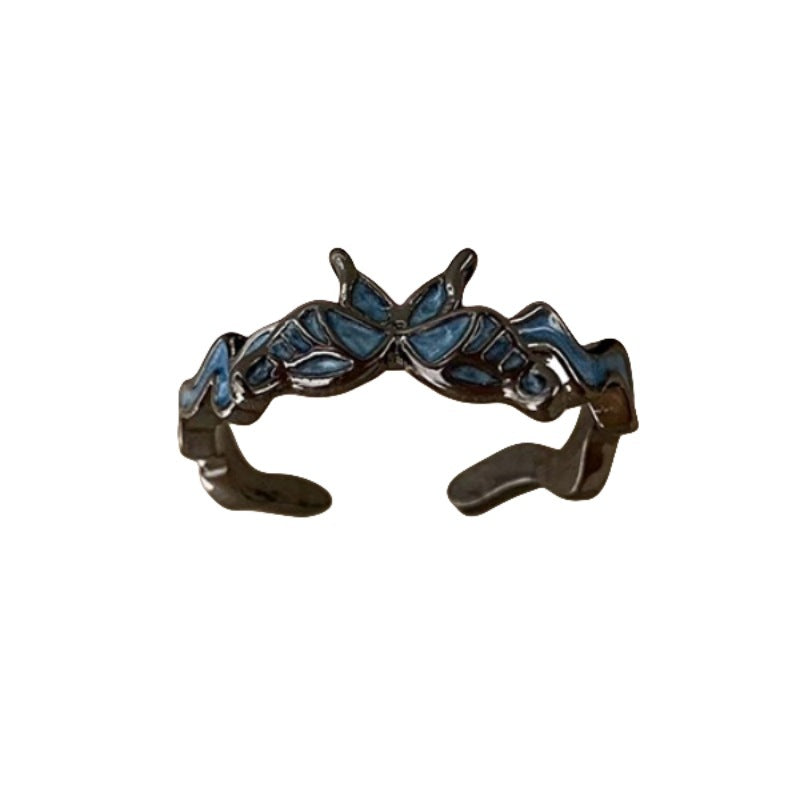 Wholesale Fashion Dream Butterfly Ring For Women Chic Bow Design Zinc Alloy Jewelry Everyday Wear Gift Boutique Resale