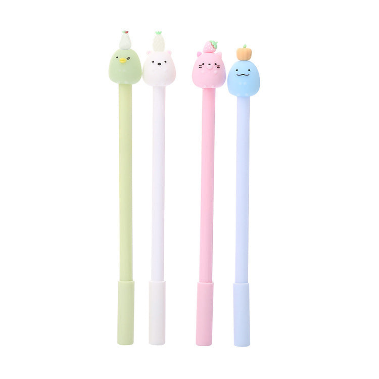 Wholesale Cartoon animal fruit neutral pen