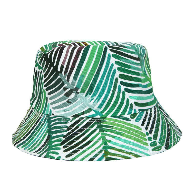 Wholesale  Coconut Leaves Cool Fisherman Hat Bucket Hat