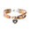 Wholesale Devil's Eye three-layer leather bracelet