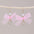 Wholesale  lace bow long love pendant earrings