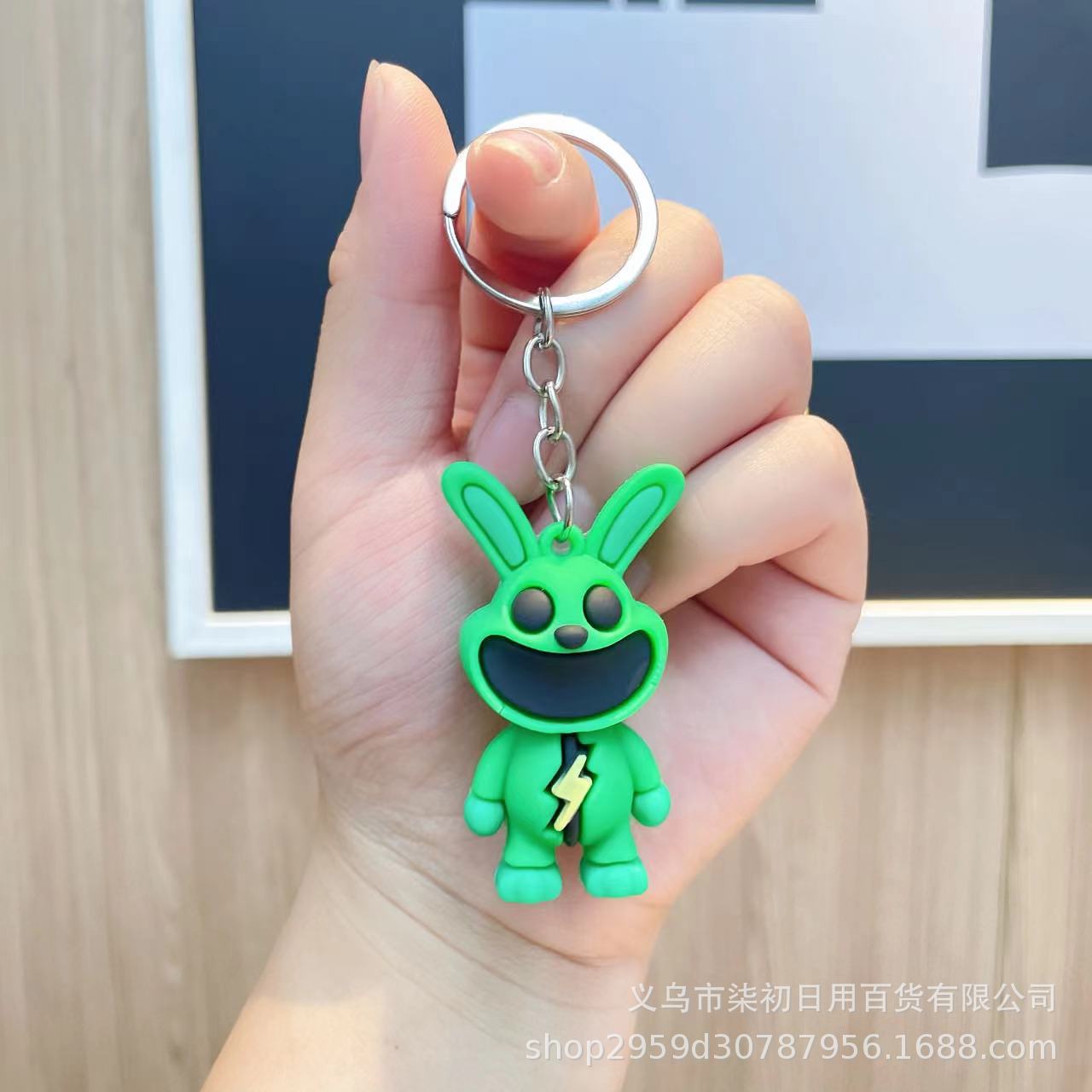 Wholesale Cartoon Cute Silicone Keychains ACC-KC-Qichu005