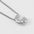 Wholesale Titanium Steel  balloon bubble letter pendant female necklace