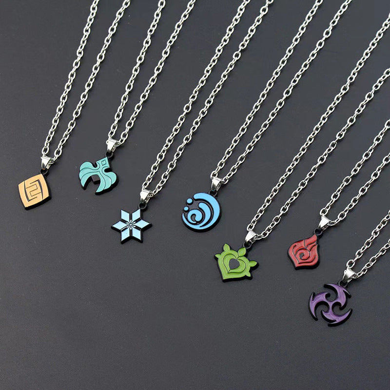 Wholesale Cartoon game peripheral necklace clavicle chain