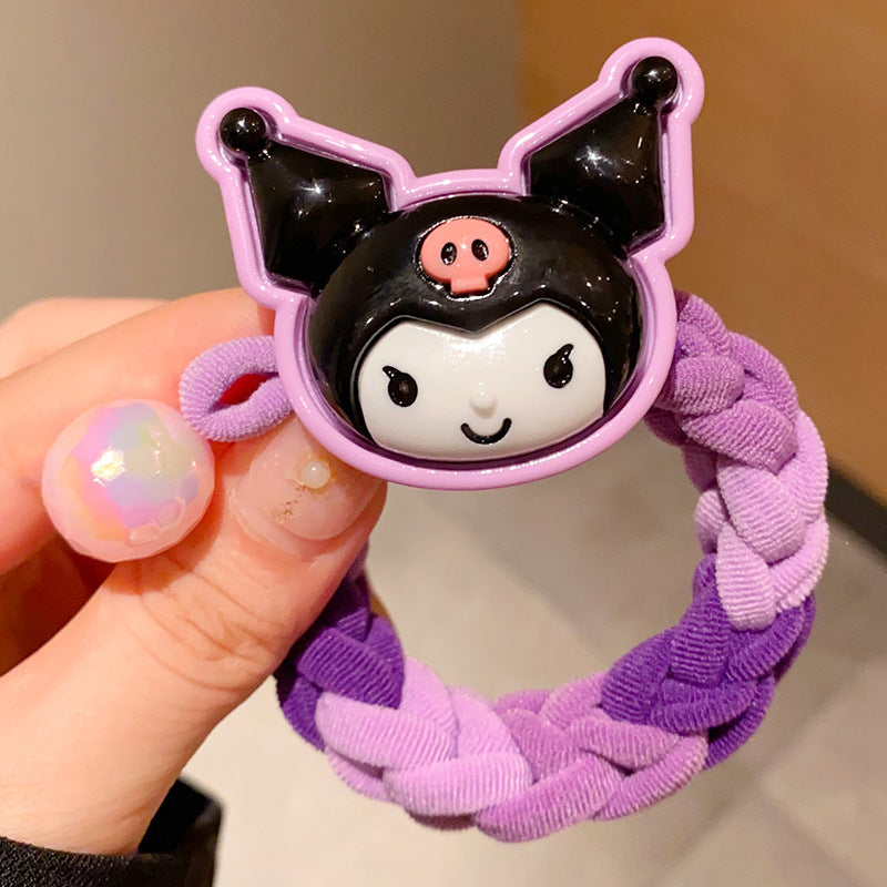 Wholesale Children's Colorful Braided Thick Hair Rope Headdress ACCVIP-HS-Yint004