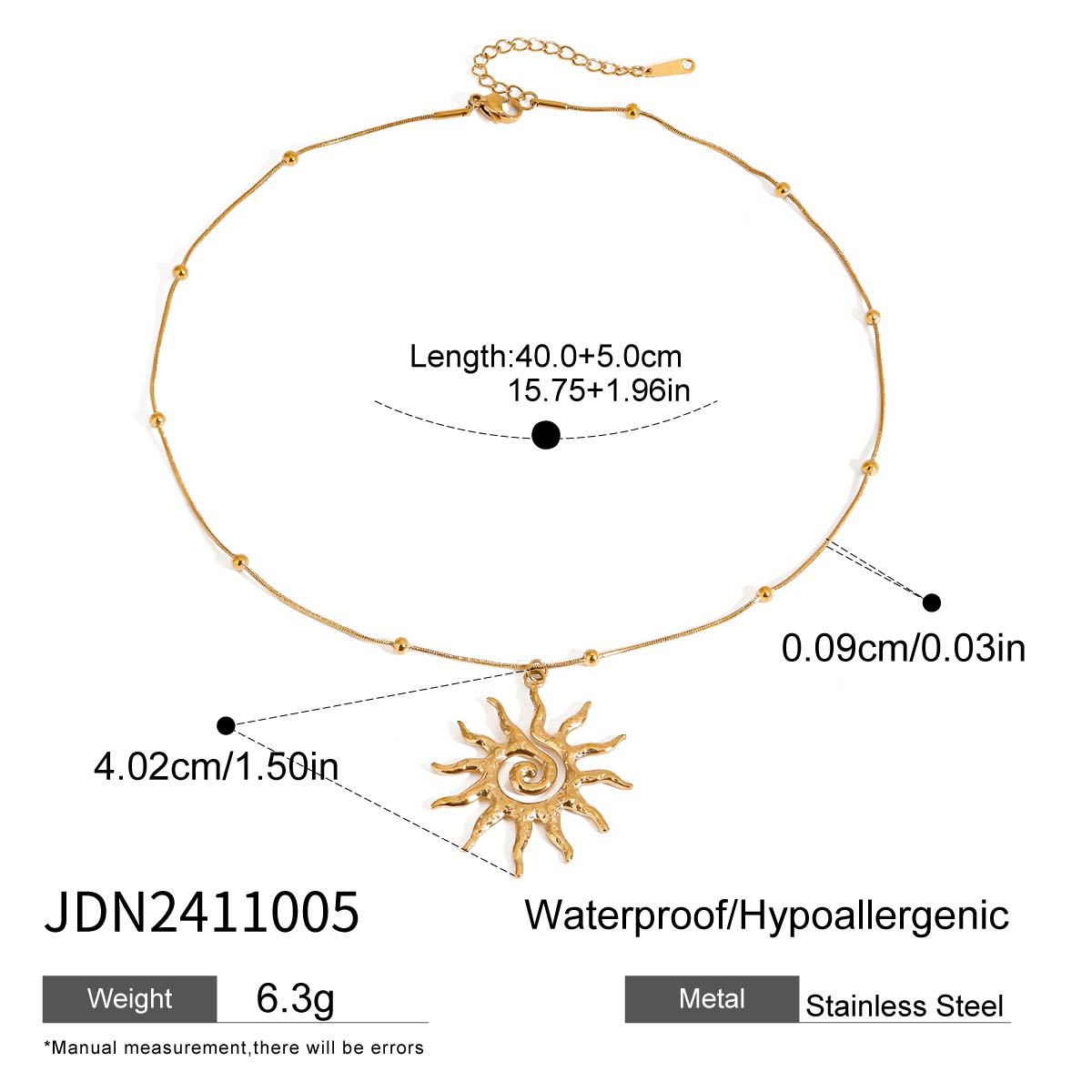 Wholesale Stainless Steel  Light Luxury High-end Collarbone Chain Necklaces