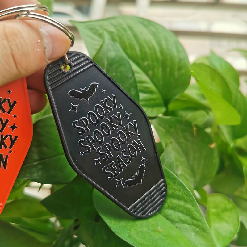 Wholesale Halloween Hotel Plastic Keychains ACC-KC-MeiXin004