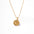 Wholesale stainless steel plated 18 gold necklace