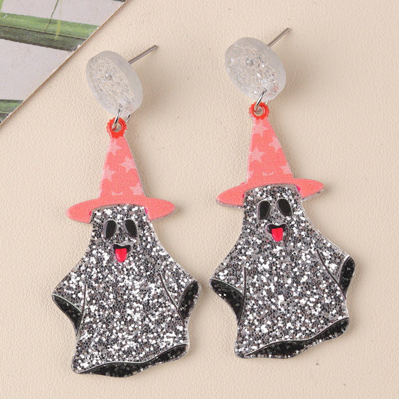 Wholesale Halloween Series Acrylic Earrings