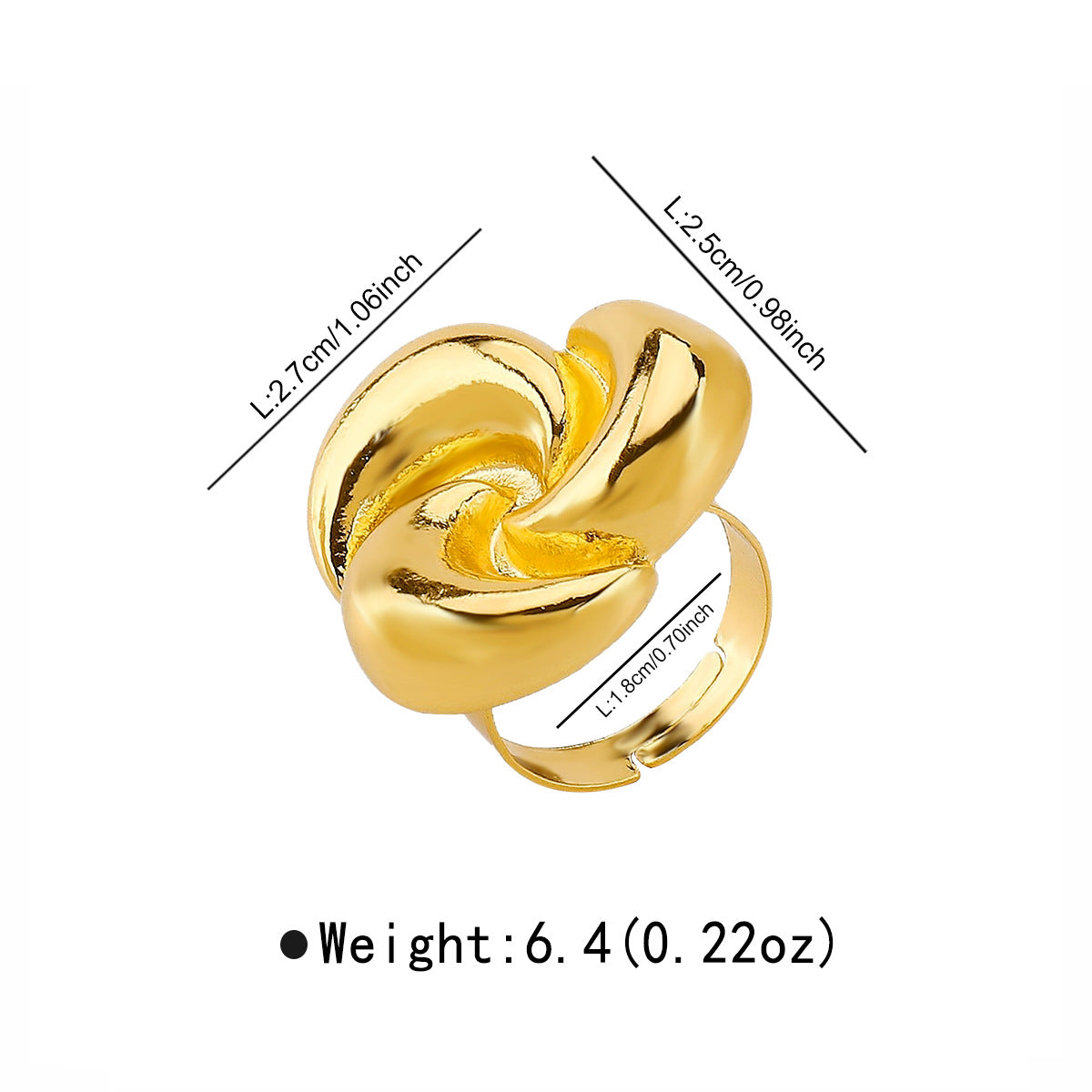 Wholesale rotating half-moon alloy earrings simple design geometric necklace ring