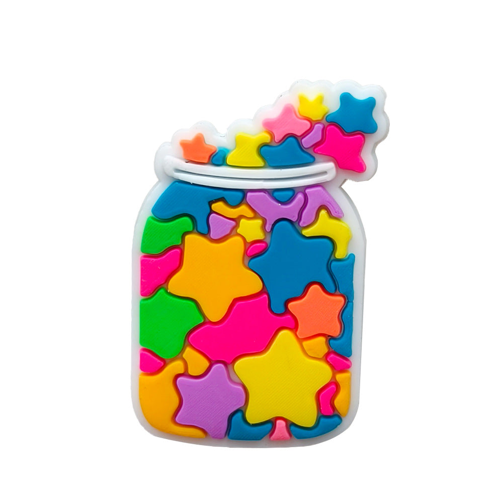 Wholesale Random 10pcs Cute Cartoon Candy Series Shoe Accessories Shoe Charms