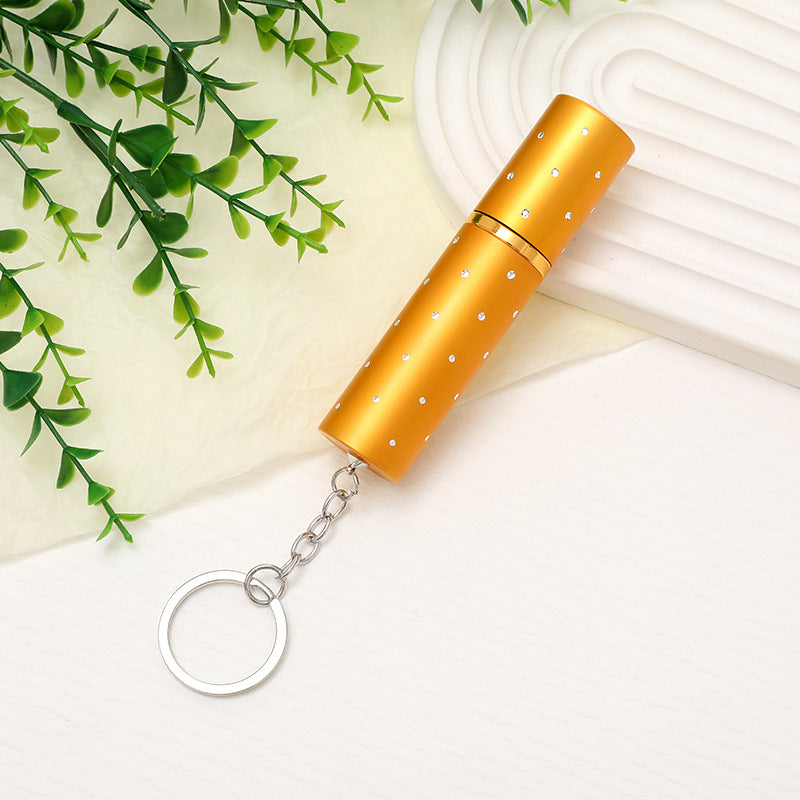 Wholesale Mini 10ml Perfume Bottle Portable Keychains ACC-KC-ZhiYa045