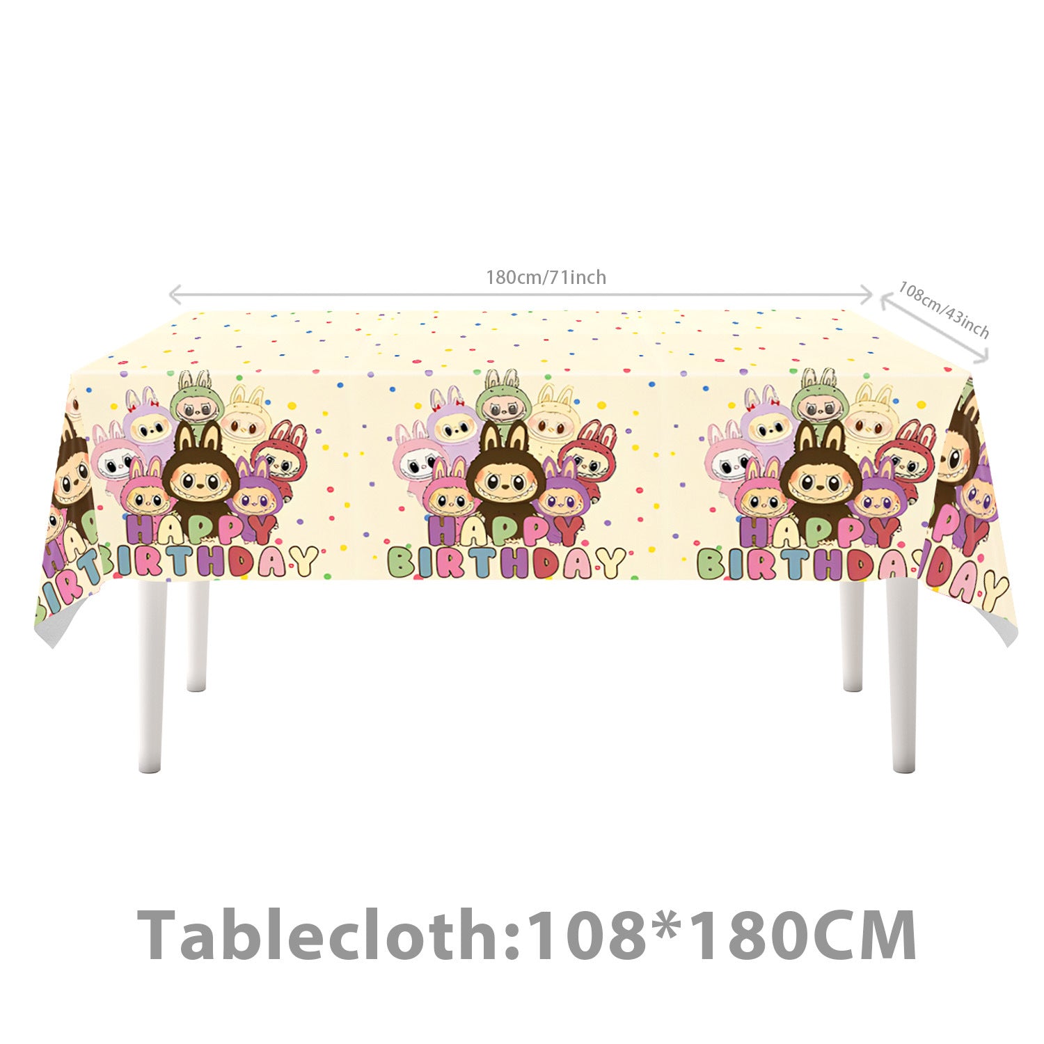 Wholesale Doll theme party festive atmosphere pull flag banner