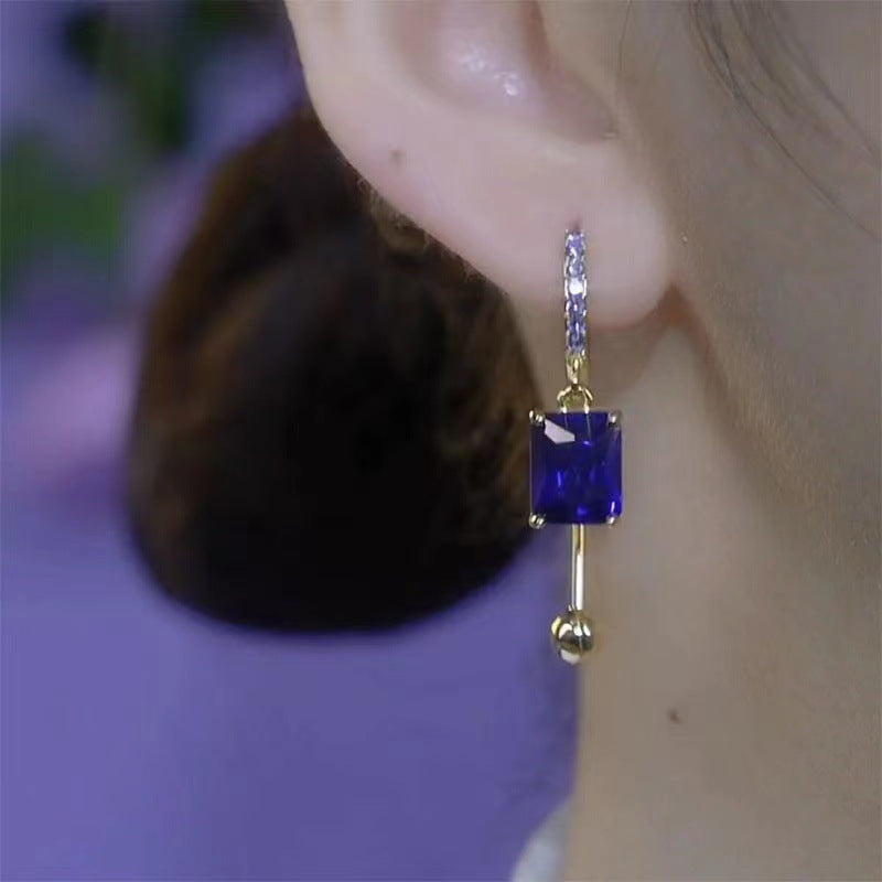 Wholesale Amethyst Tassel Earrings