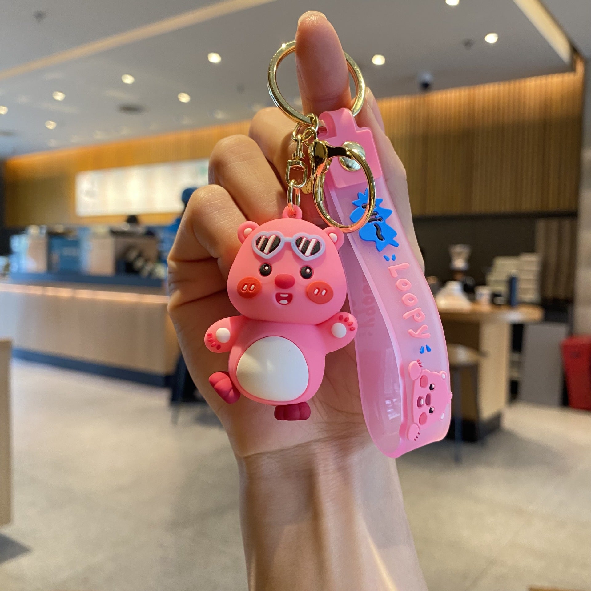 Wholesale Cartoon Cute Silicone Keychains ACC-KC-MingTian005