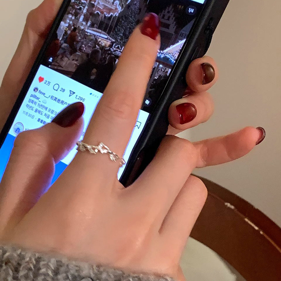 Wholesale Irregular opening adjustable versatile ring