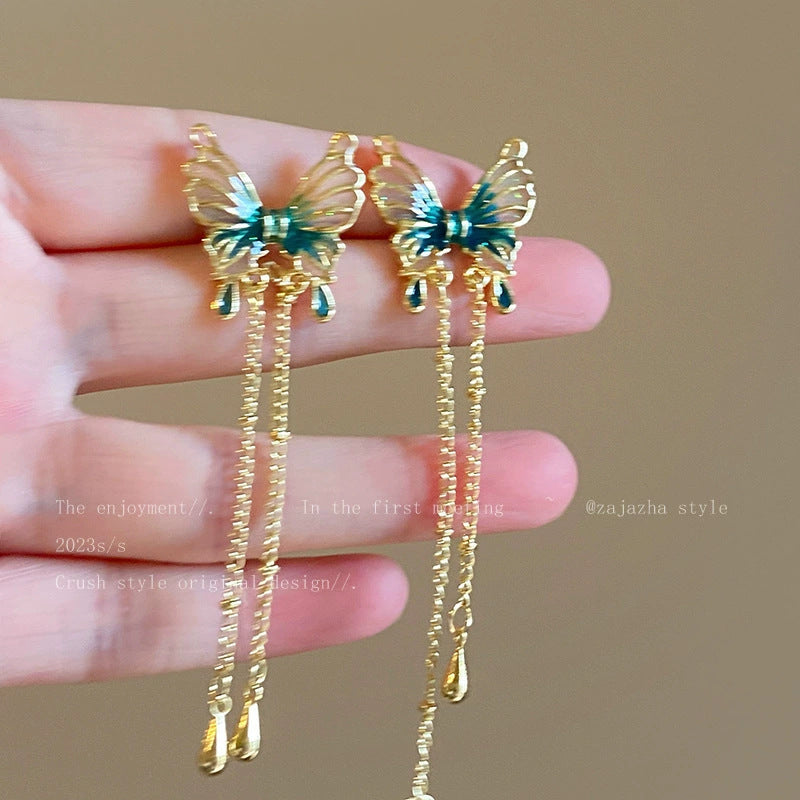 Wholesale Mori Butterfly Bracelet All-match Earrings