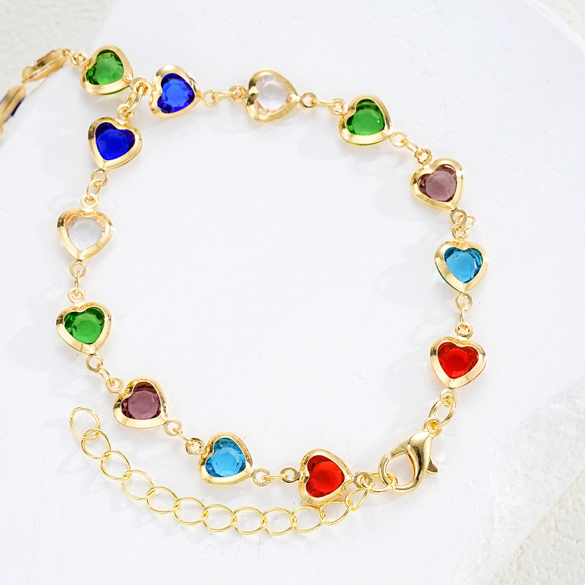 Wholesale Fashion Chain Bracelet with Ring for Women,  Stylish Hand Chain Jewelry Accessory Gift