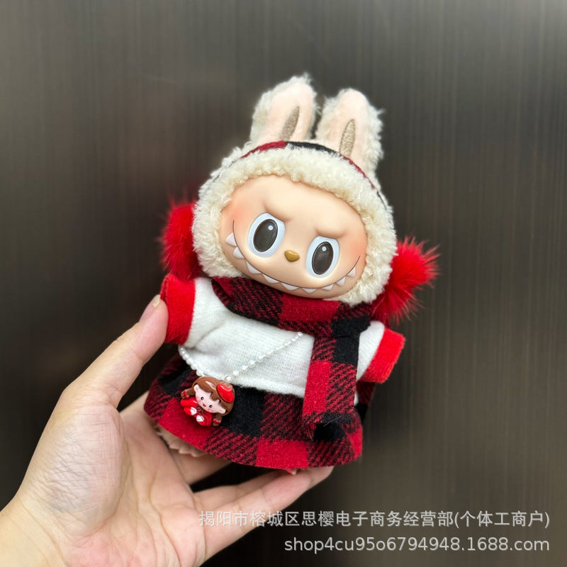 Wholesale Cute cartoon doll clothes set toy