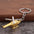 Wholesale Vintage Creative 3D Helicopter Car Keychain