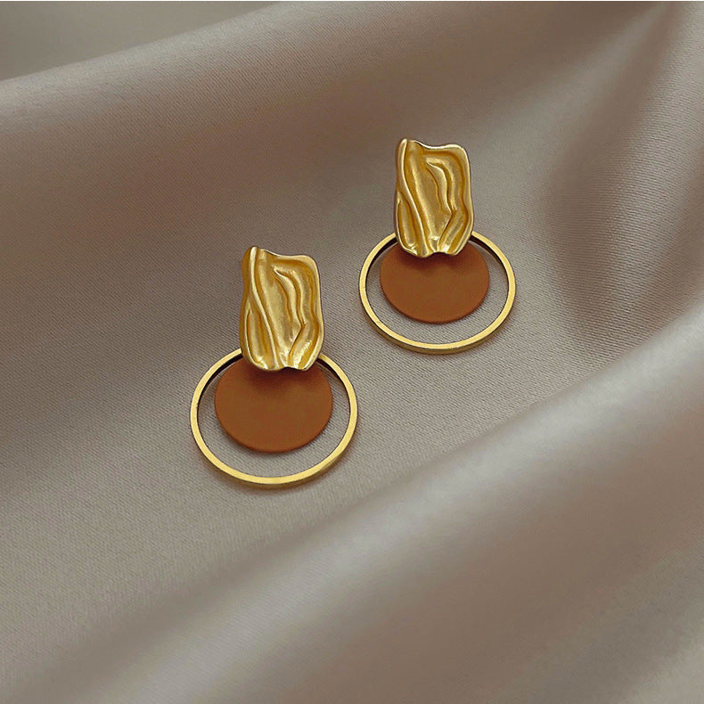 Wholesale Contrasting Color Personalized Earrings