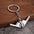 Wholesale Creative Metal Airplane Keychain Fighter Plane Key Pendant