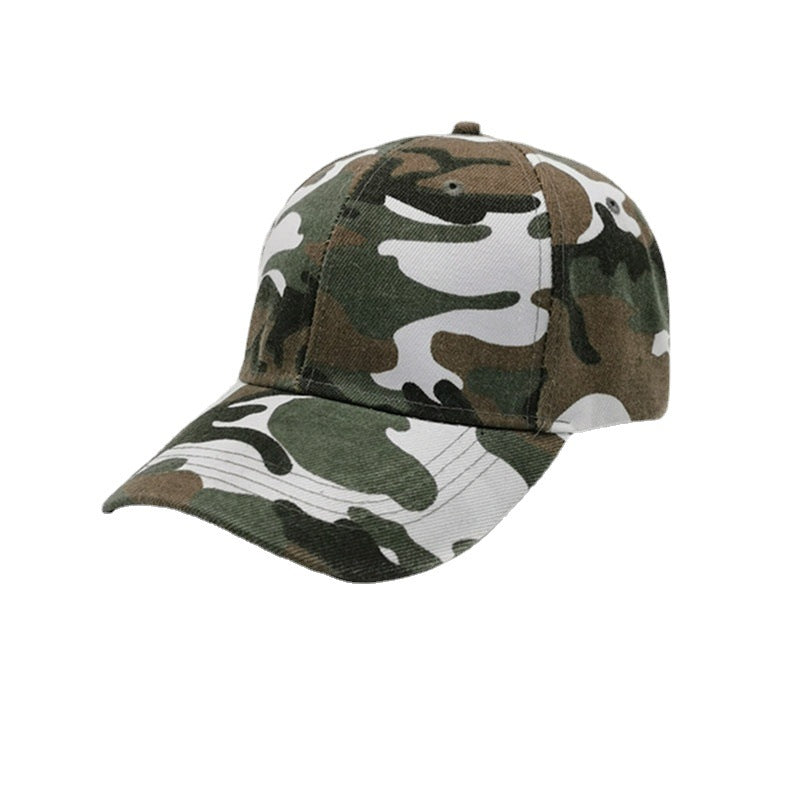 Wholesale  camouflage baseball cap solid color cap