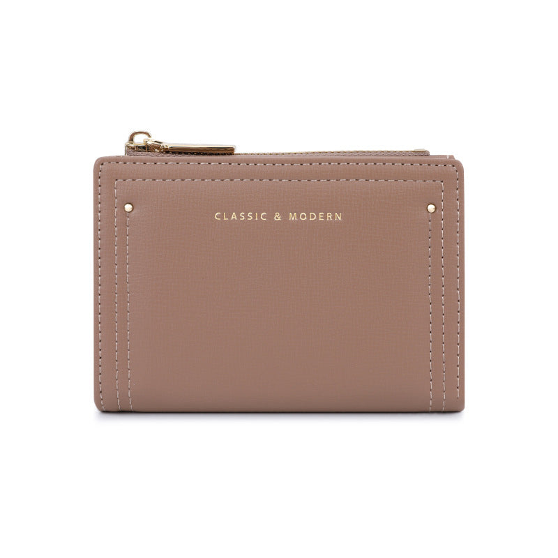 Wholesale Short Small Folding Pu Leather Card Holder Wallet ACC-WT-Tailian007