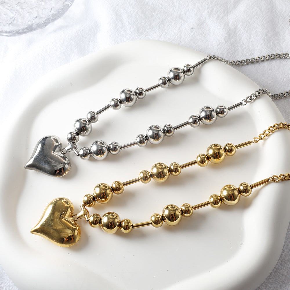 Wholesale Stainless Steel Heart Necklace