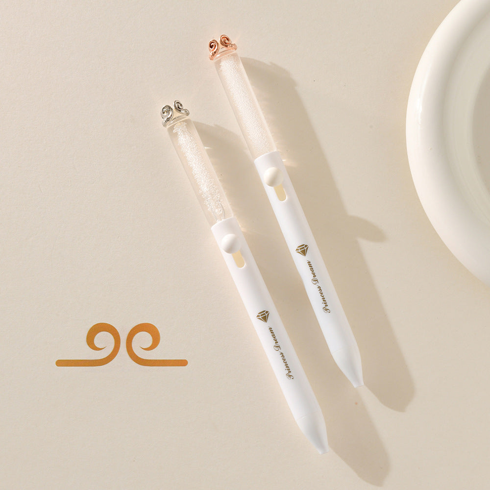 Wholesale Creative Ice Crack Press Gel Pen  Ballpoint Pen