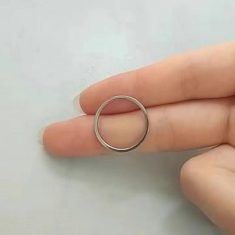 Wholesale Minimalist Hollow Heart Ring  Luxury  Open Ring